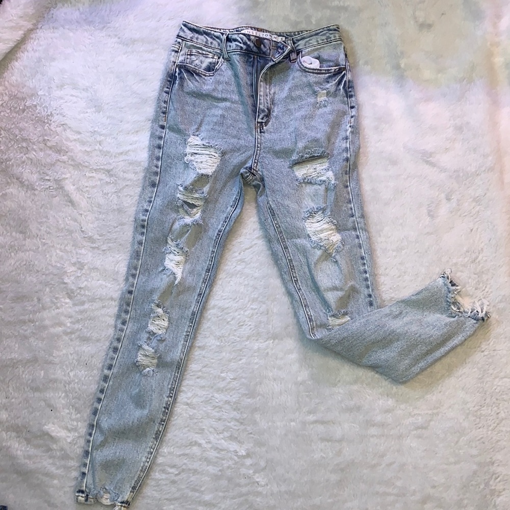Distressed jeans from Walmart
